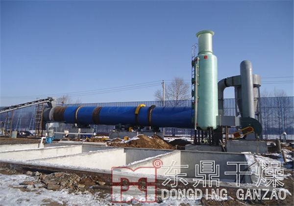 煤泥烘干機(jī)設(shè)備安裝現(xiàn)場(chǎng)